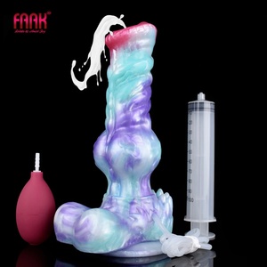 Giant Knot Dog Dildo Silicone Artificial Wolf Penis With Sucker Oversized Dick Anal Plug Sex <b>Toys</b> <b>for</b> Women and <b>Men</b> - Product Image 1