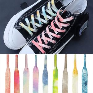 Muestra Gratis: Nuevo Poliéster Plano Teñido con Colorante Compuesto de Colores Mezclados para Cordones de Zapatillas Deportivas Casuales - Product Image 2