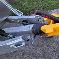 Carrito Móvil para Exteriores, Barra Móvil para Hot Dogs, Postres, Café, Helados, Refrescos, Camión de Comida Rápida, Remolques para Crepas, Totalmente Equipados