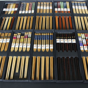 5 pairs sets Japanese style reusable chopstick bamboo wood wedding favors chopsticks with gift box