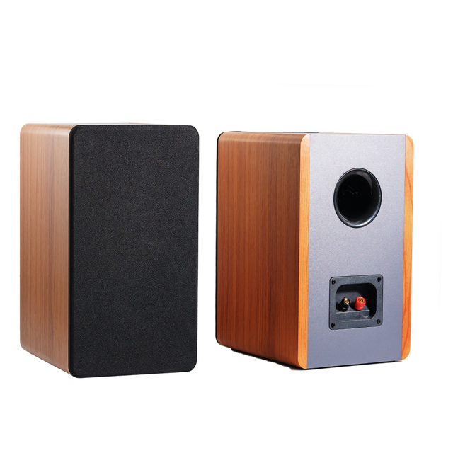 Samtronic Bookshelf HIFI Computer Audio Loudspeaker Wooden Passive Front Home Theater Sound System Tube Amp for Home Use 525A
