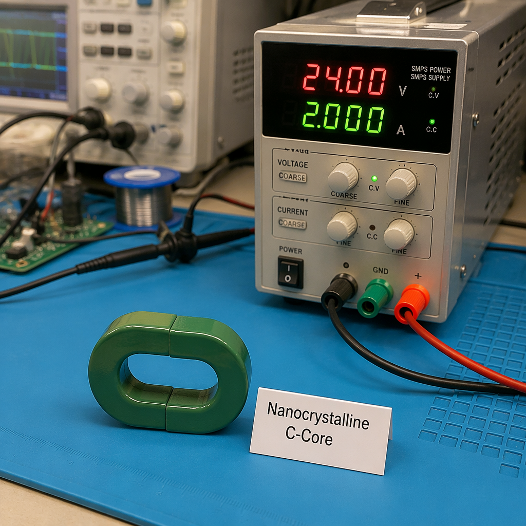 Custom EUCC630 Nanocrystalline C Core Low Loss High Saturation For Energy Storage BMS Battery Inverter OEM ODM · image 4