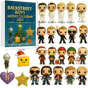 Calendario <span class=keywords><strong>de</strong></span> Adviento Sorpresa con Cajas Misteriosas <span class=keywords><strong>de</strong></span> Stranger Things, The Walking Dead, The <span class=keywords><strong>Chocolate</strong></span> Factory, Árbol <span class=keywords><strong>de</strong></span> Navidad, Colgante Plano <span class=keywords><strong>de</strong></span> Acrílico - Product Image 4