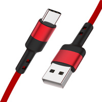 Cable USB Retráctil Trenzado de Carga Rápida 5A, Carga Rápida Tipo-C 3.0, Micro USB para IOS/Computadora, Compatible