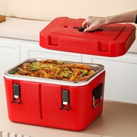 Offre Promotionnelle Chaude : Ensemble 4 Pièces de Glacières Robustes Thermiques 15/25/35/50L – Maintien Froid et Chaud