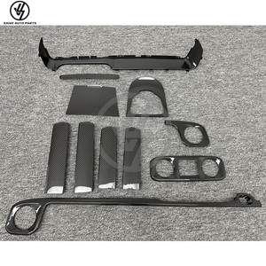 Kit Interior de Fibra de Carbono Seca con Acabado Brillante y Tejido Twill para Mercedes Benz Clase G W464 G500 G63 2019-2024 (Ajuste Preciso 1:1) - Product Image 3