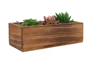Jardinière en <span class=keywords><strong>bois</strong></span> rustique et vintage bon marché pour la maison et le <span class=keywords><strong>jardin</strong></span> - Product Image 3