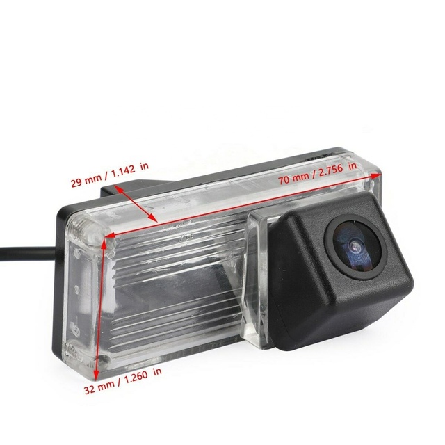 IPoster Reverse Backup Camera 170 Degree Fit 70/100/200 Series NZ Reversing Cameras for Toyota Land Cruiser
