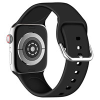 Bandas de silicona para reloj inteligente AP MOQ bajo 38/40/41mm y 42/44/45/49mm Producción rápida Lavable a la hora del reloj