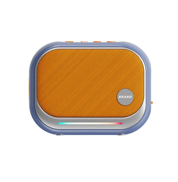 Portable Wireless Bluetooth Speakers Multi-colored Subwoofer Rechargeable Bluetooth Wireless Speaker for Home Desk Outdoor Use