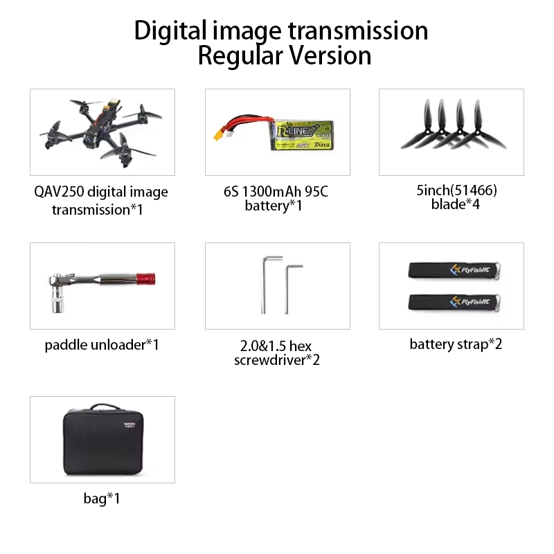 Package 6 digital hd image transmission stand-alone version