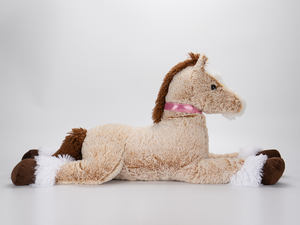 ตุ๊กตาม้ายัดไส้ขนาดใหญ่นุ่มมาก, ของเล่นรูปม้ายัดนุ่นขนาดใหญ่ให้ความอบอุ่นสบายเป็นของขวัญ - Product Image 6