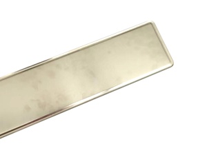 Placa <span class=keywords><strong>de</strong></span> matrícula <span class=keywords><strong>de</strong></span> <span class=keywords><strong>coche</strong></span> personalizada, en relieve <span class=keywords><strong>de</strong></span> metal, en blanco - Product Image 5