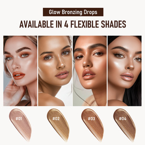<span class=keywords><strong>Gotas</strong></span> Bronceadoras Lakerain Bronze Highlight, Iluminador <span class=keywords><strong>Facial</strong></span> Modificado, 4 Colores, Brillo Líquido Perlado - Product Image 2