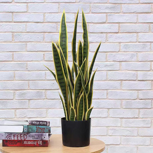 Plante artificielle en pot Dream Castle (Fleurs) 10 cm et moins, style nordique, décoration intérieure, fausse verdure - Product Image 4
