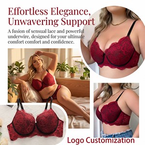 <span class=keywords><strong>Reggiseno</strong></span> Push-up Personalizzabile Nuovo Stile Europeo e Americano con <span class=keywords><strong>Pizzo</strong></span> Sottile e Ferretto, Regolabile per <span class=keywords><strong>Taglie</strong></span> <span class=keywords><strong>Forti</strong></span> - Product Image 3