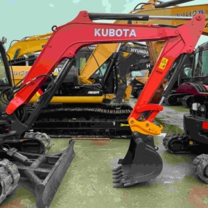 Miniexcavadora Kubota KX161 Usada con Pocas Horas de Trabajo, Excavadora Compacta de 6 Toneladas con Giro Corto, Ahorro de Combustible, Máquina Excavadora Japonesa - Product Image 4