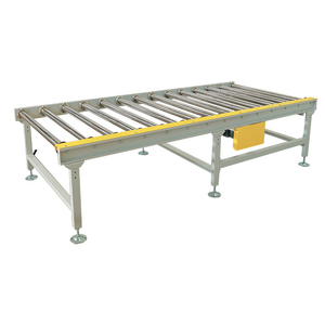 Taşıma dağıtım merkezleri için ağır karbon çelik otomatik güç makaralı konveyör yerçekimi makaralı konveyör s - Product Image 1