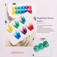 R S Nail Wholesales 9g Gel Cristal 6 Couleurs Vernis Semi-Permanent Soak Off Gel Polish Haute Qualité Longue Durée MSDS Gel UV