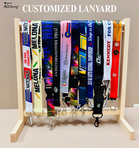 Thời Trang Thêu Tùy Chỉnh Làm Cho Cá Nhân Của Riêng Bạn In Logo Trường Cổ Dây Đeo Dây Buộc Với <span class=keywords><strong>Id</strong></span> Chủ Thẻ - Product Image 3