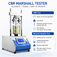 Machine d'essai CBR 50KN entièrement automatisée multifonctionnelle – Cadre de charge pour la mesure du rapport de portance californien (CBR) et testeur de stabilité Marshall