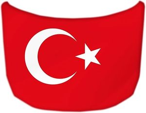 Funda Personalizada para Auto con Diseño de la Selección Nacional de Fútbol de Turquía, 3x5 pies, para Reuniones de Aficionados - Product Image 4