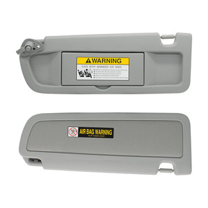 Pare-soleil Honda Civic 83280-SNA-A01ZA gris clair, installation facile, lot de deux - Product Image 1