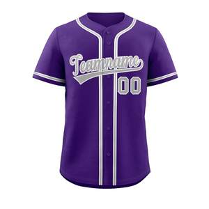 Maillots de baseball de style vintage Uniformes d'équipe rétro personnalisés par sublimation Fournisseur en gros - Product Image 6