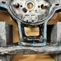 Maßgefertigtes Lenkrad aus geschmiedetem Carbon für Volkswagen VW Golf MK 7 7.5 R GTI GTD GTE Passat B8 Tiguan MK2 Touran Polo