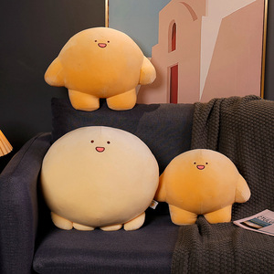Hot Selling Creative Cartoon Cute Octopus Balls Dumplings Plush Pillow Cartoon Hugging <b>Toy</b> Cute and Squishy Octopus Sofa Pillow - Product Image 1