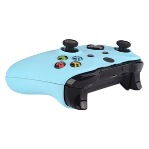 Coque avant EXtremeRate Heaven Blue, coque arrière Soft Grip pour manette Xbox One X S - Product Image 5