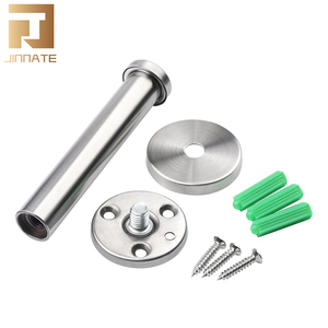Jinnate 96mm * 59mm in plastica bianca sopra i ganci portasciugamani del radiatore <span class=keywords><strong>per</strong></span> appendere gli asciugamani - Product Image 1