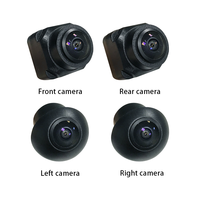 High Digital 3D Surround 360 derajat wide angle rotasi disesuaikan putaran HD cembung kaca spion mobil blind spot kamera