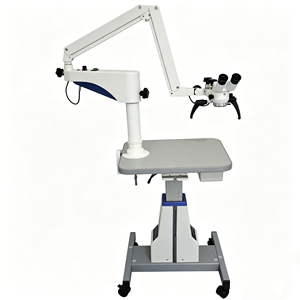 Microscopio Chirurgico Dentale ENT con Lente Multi-Obiettivo, Microscopio Operatorio LED Binoculare Regolabile per Dentisti e Otorinolaringoiatri - Product Image 1