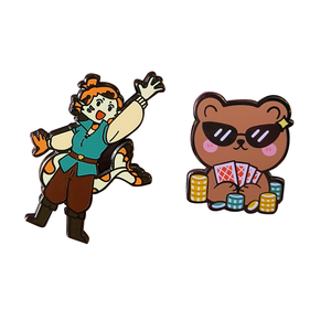 Chất Lượng Cao Biểu Tượng Tùy Chỉnh Dính Huy Hiệu Pin 3M Kim Loại Tùy Chỉnh Dễ Thương Phim Hoạt Hình Phim Hoạt Hình Cứng Mềm Men Điện Thoại Di Động Trường Hợp Sticker - Product Image 4