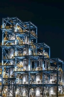 Taller de Estructura de Acero de Ensamblaje Rápido para Plantas Químicas y de Nueva Energía, Edificio Prefabricado de Acero