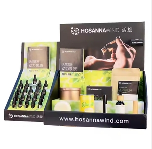 Cửa hàng bán lẻ quảng cáo Pop sóng hiển thị các tông đơn vị hộp carton truy cập nhỏ Bảng hiển thị hàng đầu đứng với logo in - Product Image 5