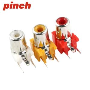 Conector RCA Pinch de 3.18mm para Montaje en Panel, 2 Pines, Audio y Video, Hembra, Blanco, Rojo, Amarillo, Negro, RCA-105K - Product Image 3