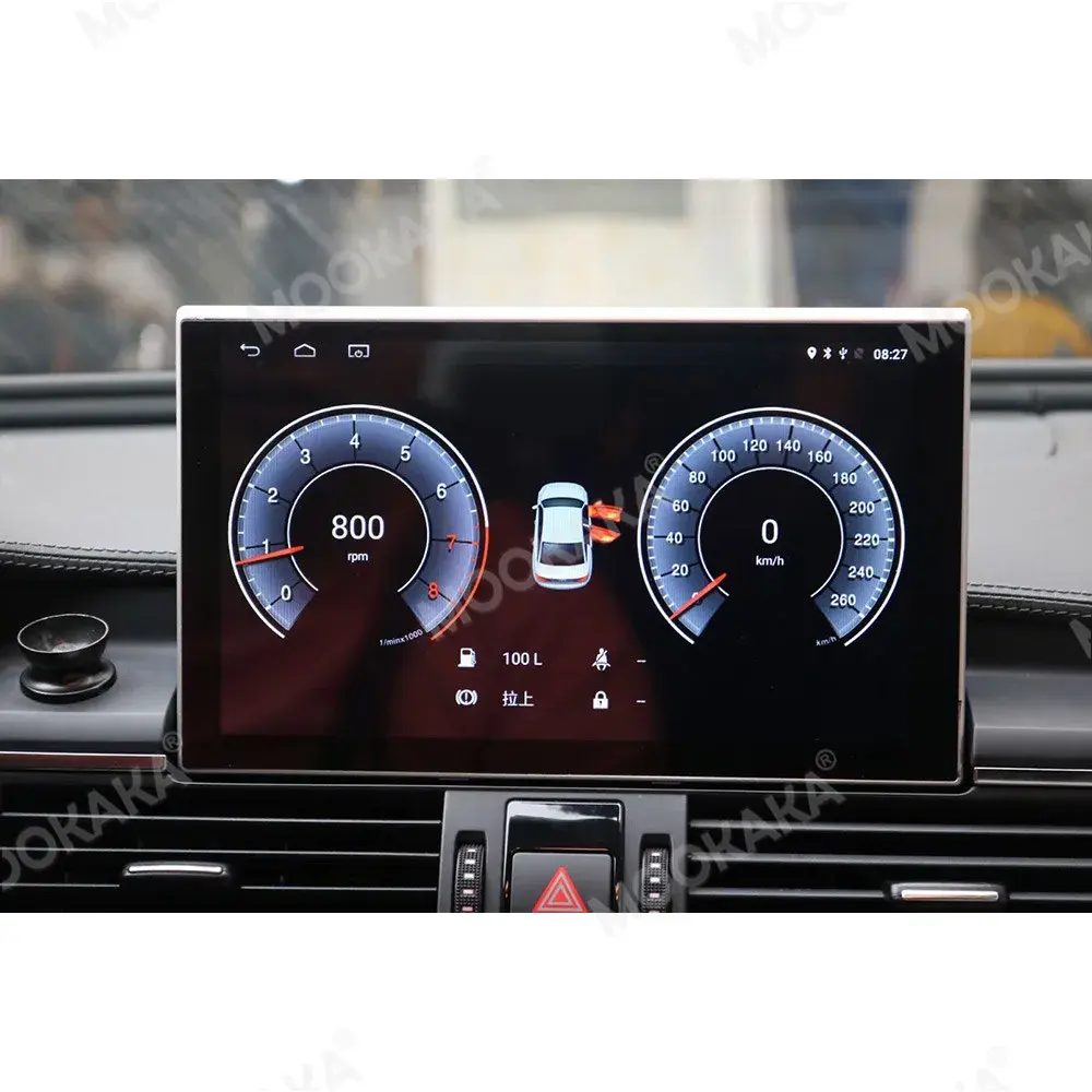 Audi A6 S6 A7 için C7 RS6 RS6 S7 2012-2018 araba Video radyo Android radyo DVD OYNATICI ses multimedya GPS HD dokunmatik ekran radyo