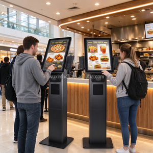 WUXIN Totem Chiosco Self-Service Android da 15.6/21.5 Pollici con Schermo Touch per Ordinazioni e Pagamenti, con Slot POS per Hotel e Ristoranti - Product Image 6