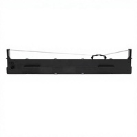 Ruban d'imprimante compatible TLZL JMR142, ruban noir en nylon 8 mm * 20 m pour Jolimark DP760E FP-5900KII