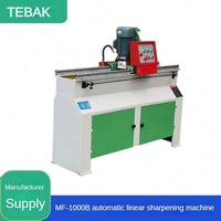 TEBAK Affûteuse de lame de couteau rabot à bois électrique commercial automatique pour le travail du bois