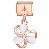 Vente chaude Élégant Fait À La Main En Forme De Coeur Fleur Bowknot Pendentifs À Breloques Italiens Oeil De Chat Pierre Série Bracelets À Breloques Italiens