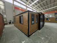 Maison conteneur mobile portable avec roues, design respirant, style moderne - Prête à être expédiée pour le bureau, la maison, l'entrepôt