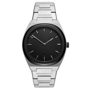 Reloj <span class=keywords><strong>de</strong></span> Lujo en Oferta, Relojes <span class=keywords><strong>de</strong></span> Acero Inoxidable <span class=keywords><strong>de</strong></span> Alta Gama con Diseño <span class=keywords><strong>de</strong></span> Dos Manecillas en Color Negro, Logotipo Personalizado - Product Image 4