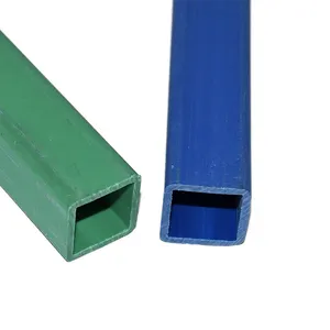 Customized Length Reinforced Plastic Pultrusion Profile Square Rectangle Round PP PE PU Plastic Tubes