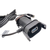 Conector adaptador USB 3.0 tipo A macho a macho con cable RJ45 para transmisión de datos del inversor solar fotovoltaico Goodwe Ginlong