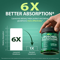 Itawel – Capsules liposomales de glutathion végétarien en gros avec resvératrol et vitamine C pour le blanchiment de la peau et la santé cellulaire