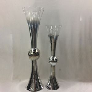 Decoración <span class=keywords><strong>de</strong></span> <span class=keywords><strong>centro</strong></span> <span class=keywords><strong>de</strong></span> <span class=keywords><strong>mesa</strong></span> <span class=keywords><strong>de</strong></span> boda, jarrones <span class=keywords><strong>de</strong></span> cristal <span class=keywords><strong>de</strong></span> trompeta <span class=keywords><strong>altos</strong></span> dorados, <span class=keywords><strong>de</strong></span> la boda, <span class=keywords><strong>de</strong></span> la venta al por mayor - Product Image 2