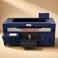 Imprimante UV rotative numérique YONGYUAN, machine d'impression de bouteilles à 360 degrés pour la personnalisation de tasses, de mugs et de bouteilles d'eau
